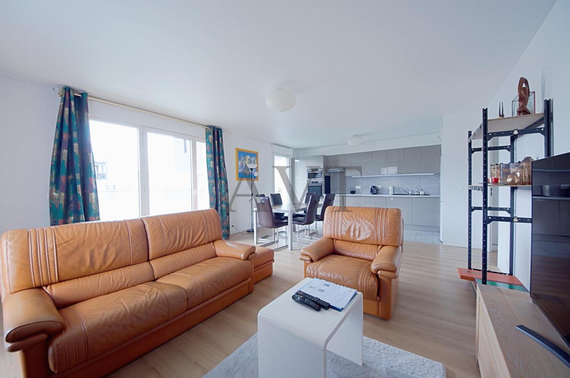 Appartement 87 M2 - 3 Chambres - 6 Personnes - Proche Paris - Parking Gratuit Asnières Exteriér fotografie