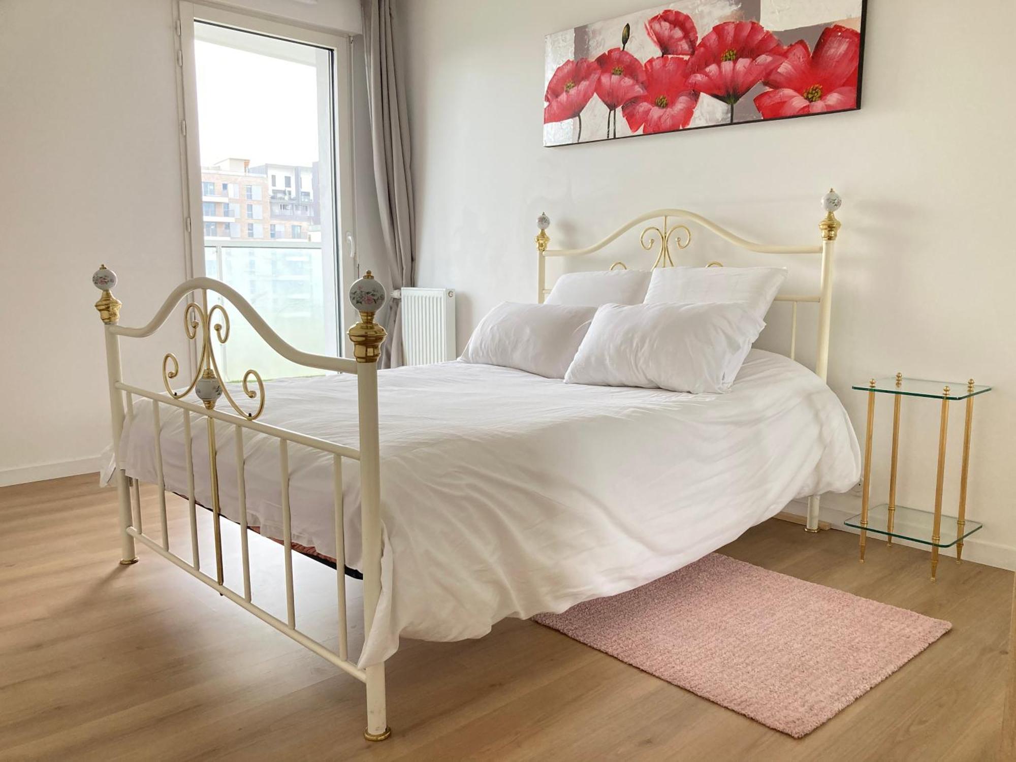 Appartement 87 M2 - 3 Chambres - 6 Personnes - Proche Paris - Parking Gratuit Asnières Exteriér fotografie